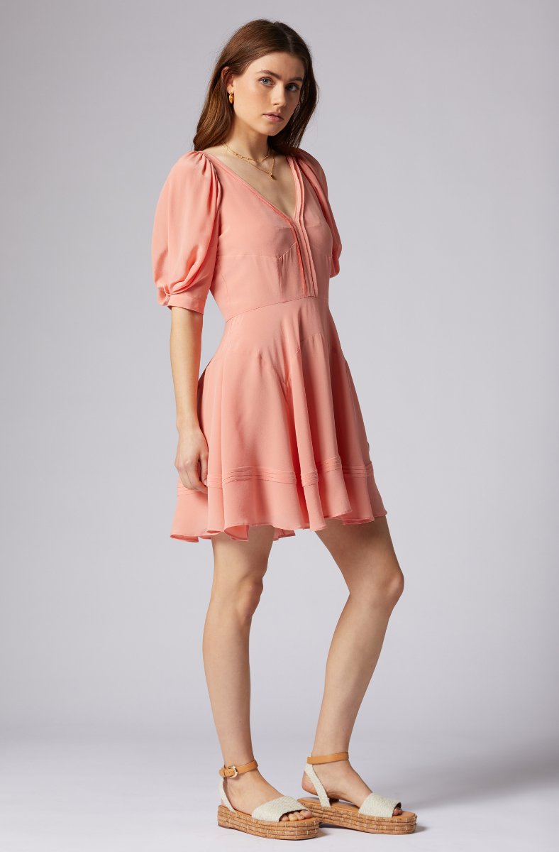 RIANNE MINI SILK DRESS